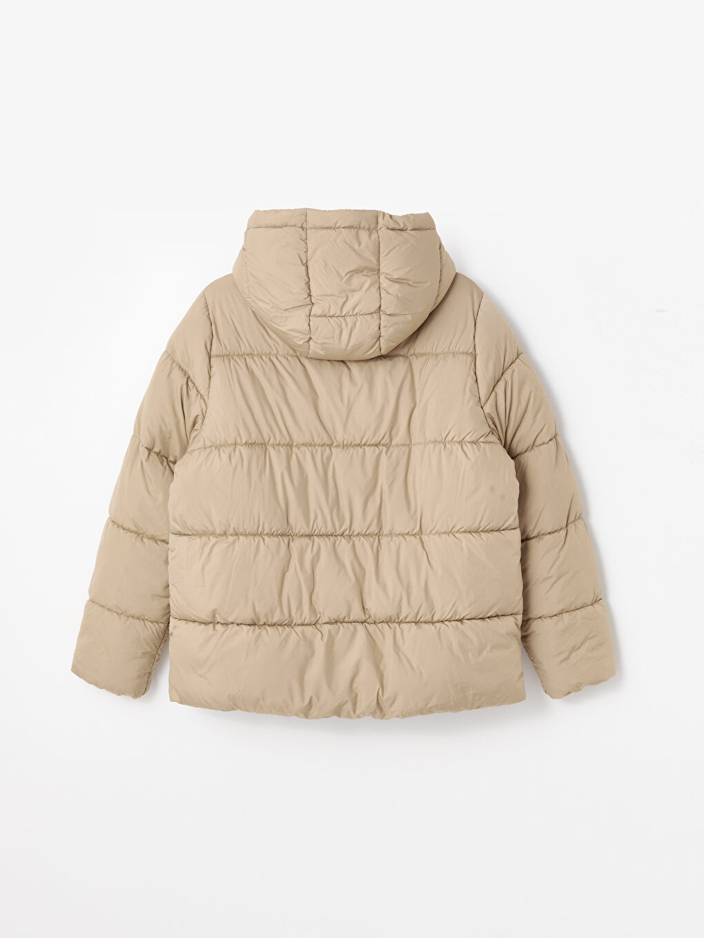 Hooded Women's Puffer Coat-6