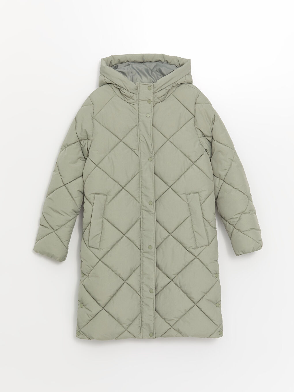 Hooded Women's Puffer Coat-5