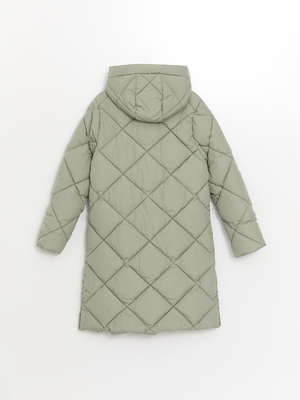 Hooded Women's Puffer Coat-6