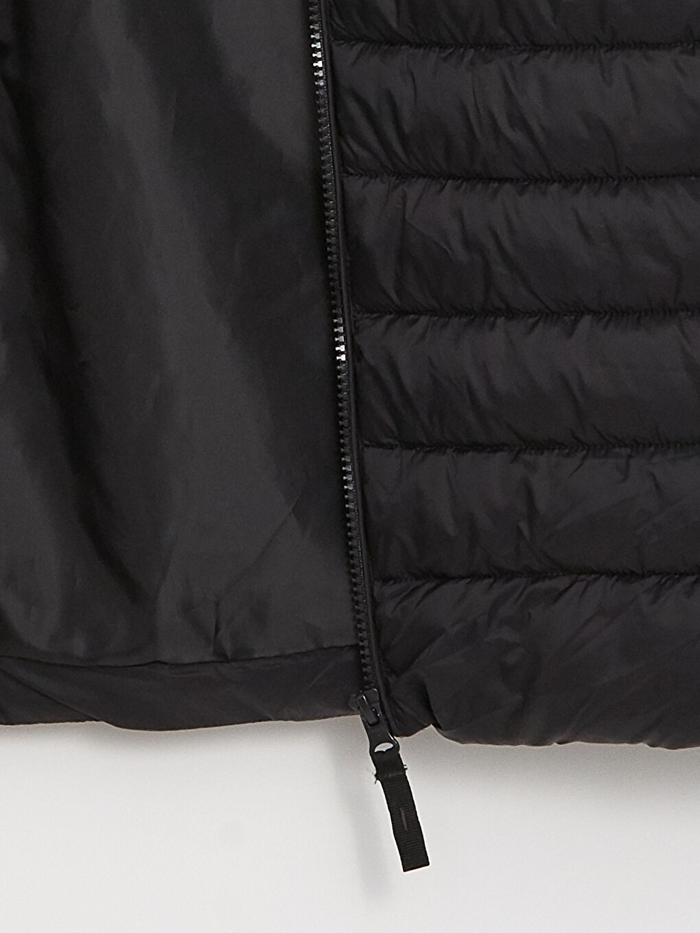 Hooded Women's Puffer Coat -W40772Z8-CVL