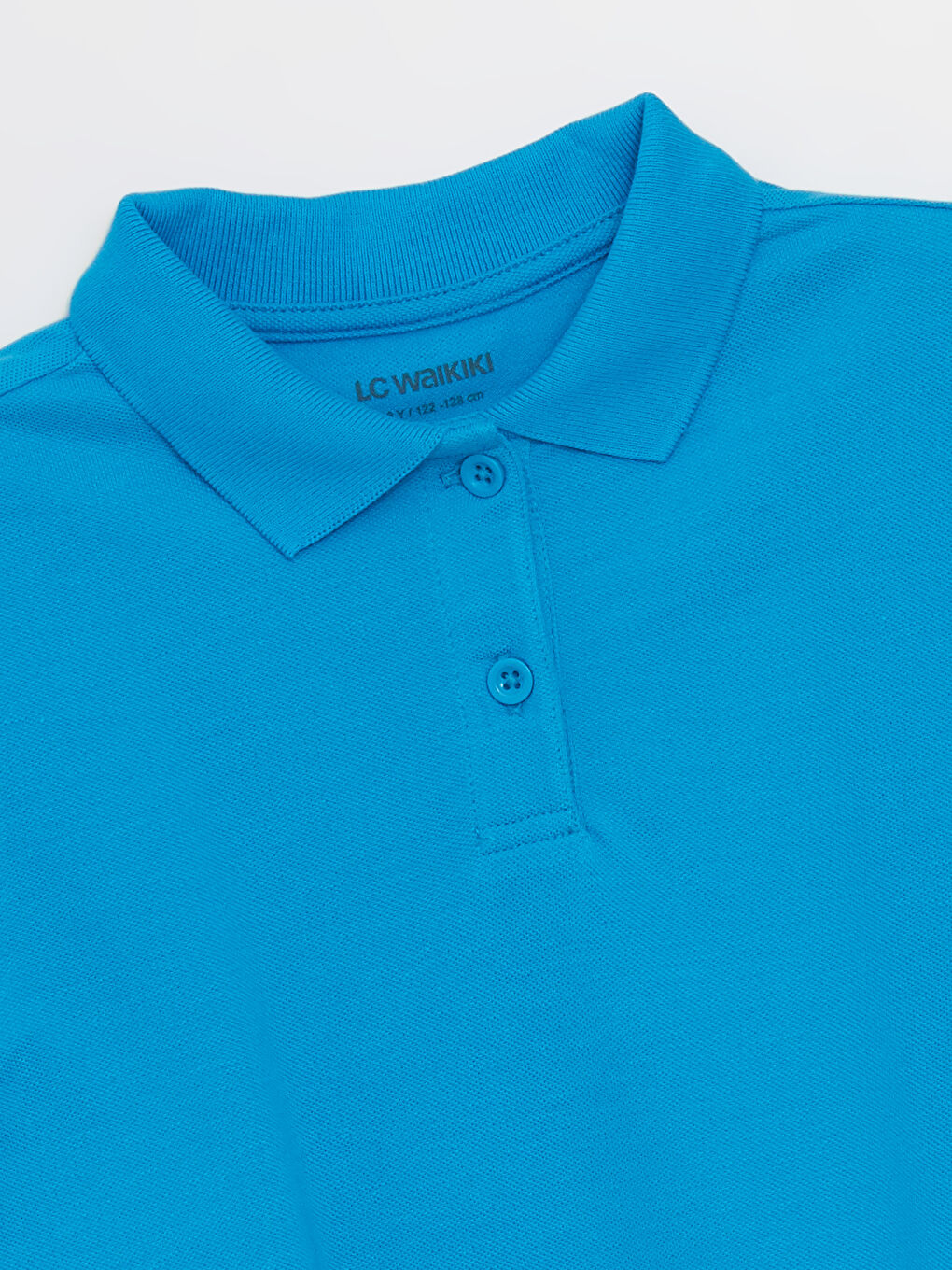 Polo Neck Girls' T-Shirt -W40778Z4-GVU