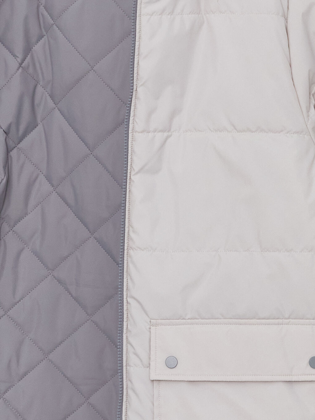 Geacă Matlasată Reversibilă Cu Glugă pentru Femei-8