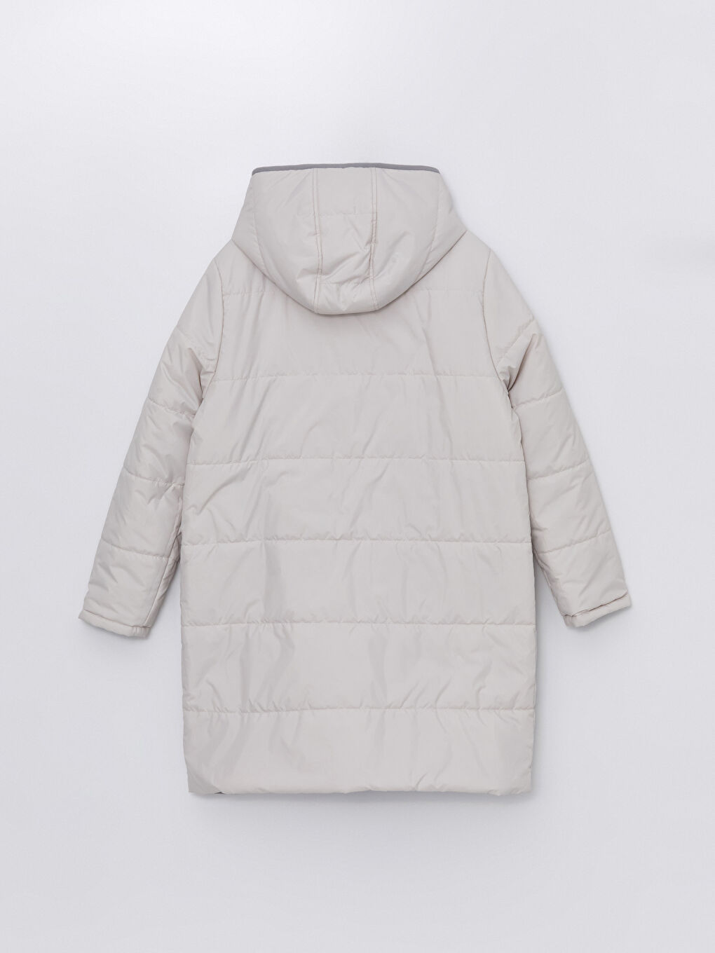 Geacă Matlasată Reversibilă Cu Glugă pentru Femei-10