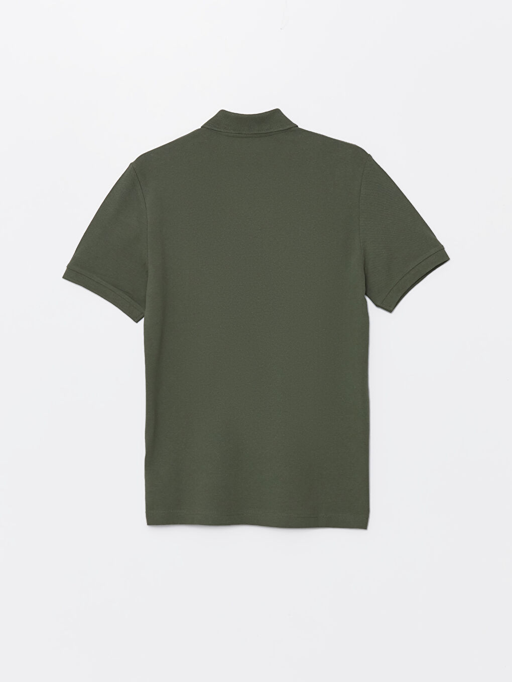 Polo Neck Short Sleeve Pique Men's T-Shirt-6