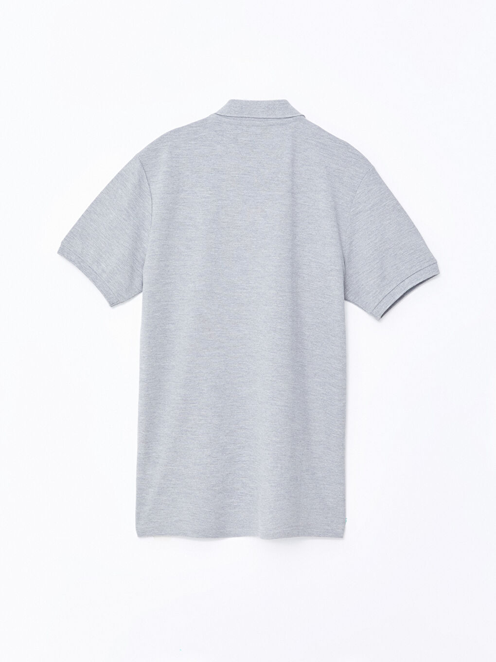 T-shirt en piqué à manches courtes et col polo pour homme-9