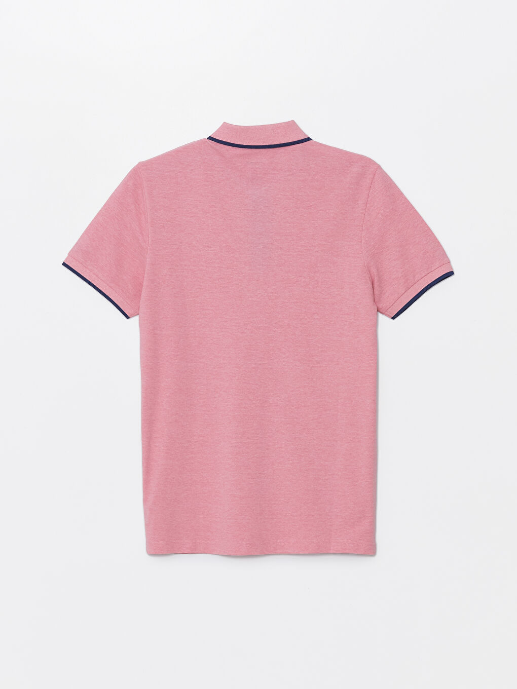 Polo Neck Short Sleeve Pique Men's T-Shirt -W40809Z8-ESF