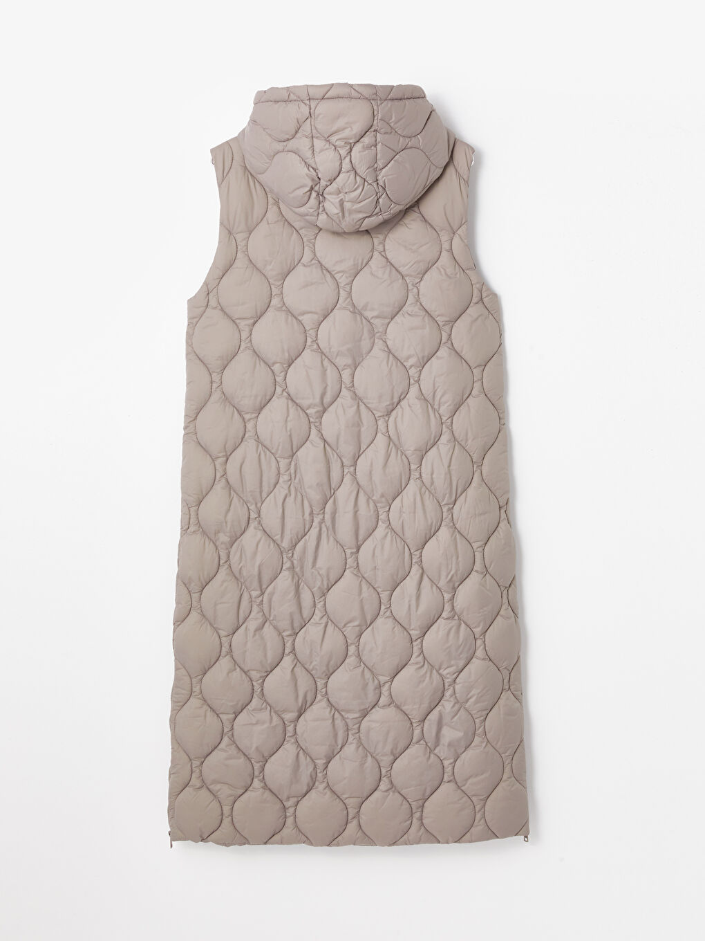 Hooded Quilted Women's Puffer Gilet-6