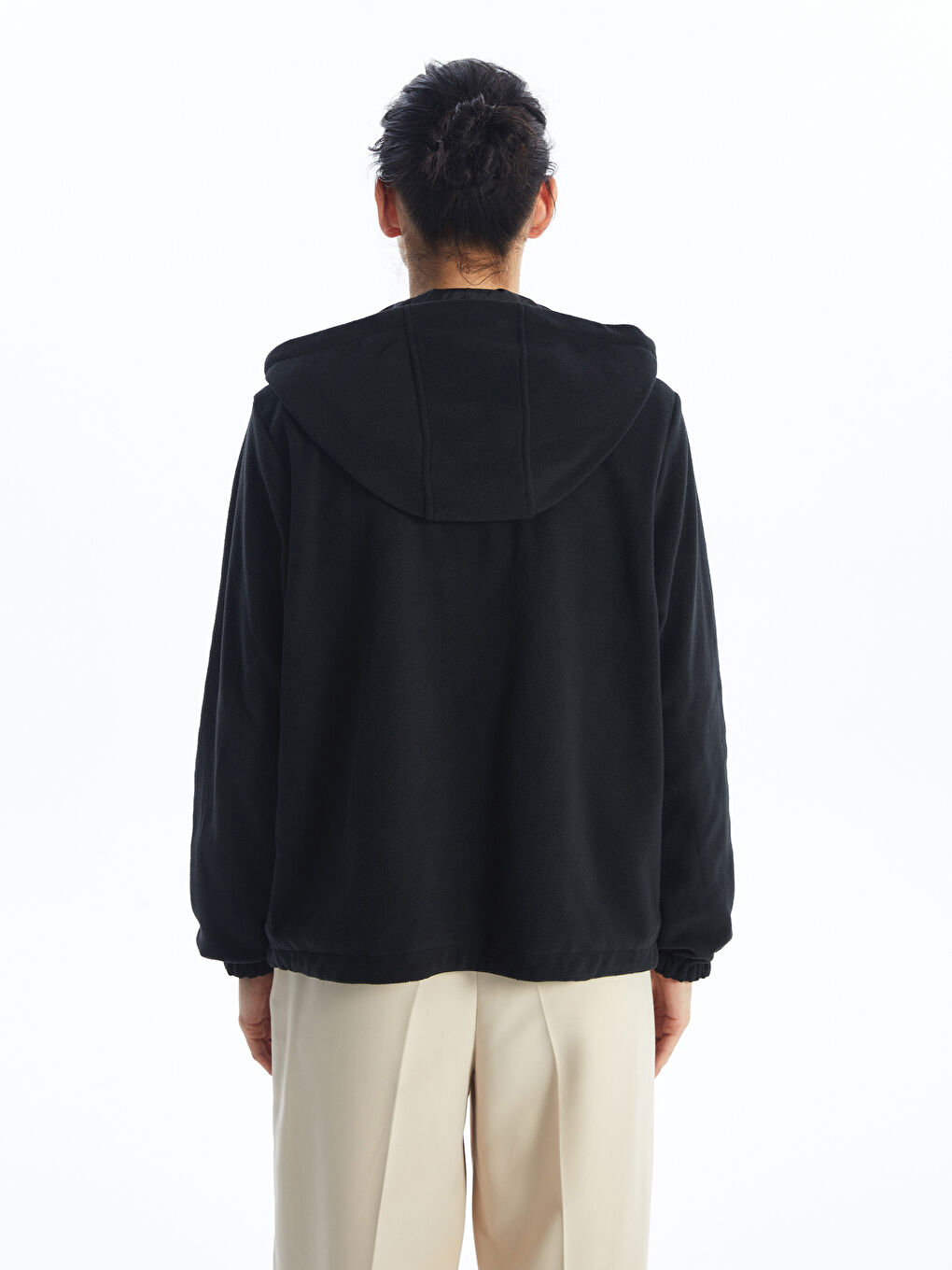 Hooded Reversible Women's Raincoat -W40830Z8-CVL