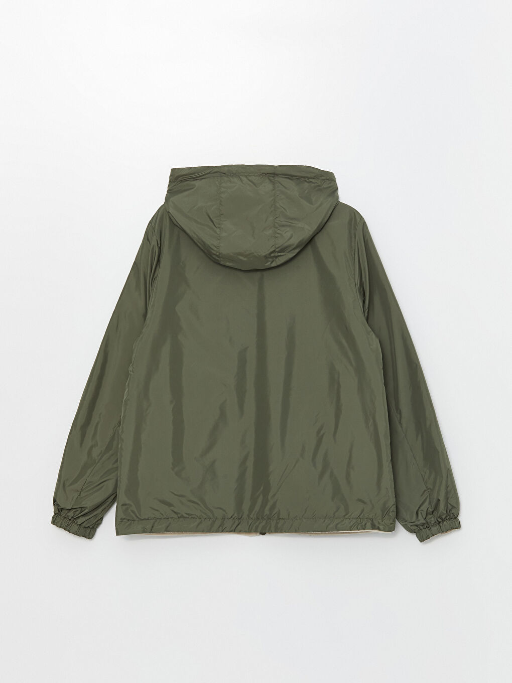 LCWAIKIKI Classic Hooded Reversible Women's Raincoat -W40830Z8-HDJ