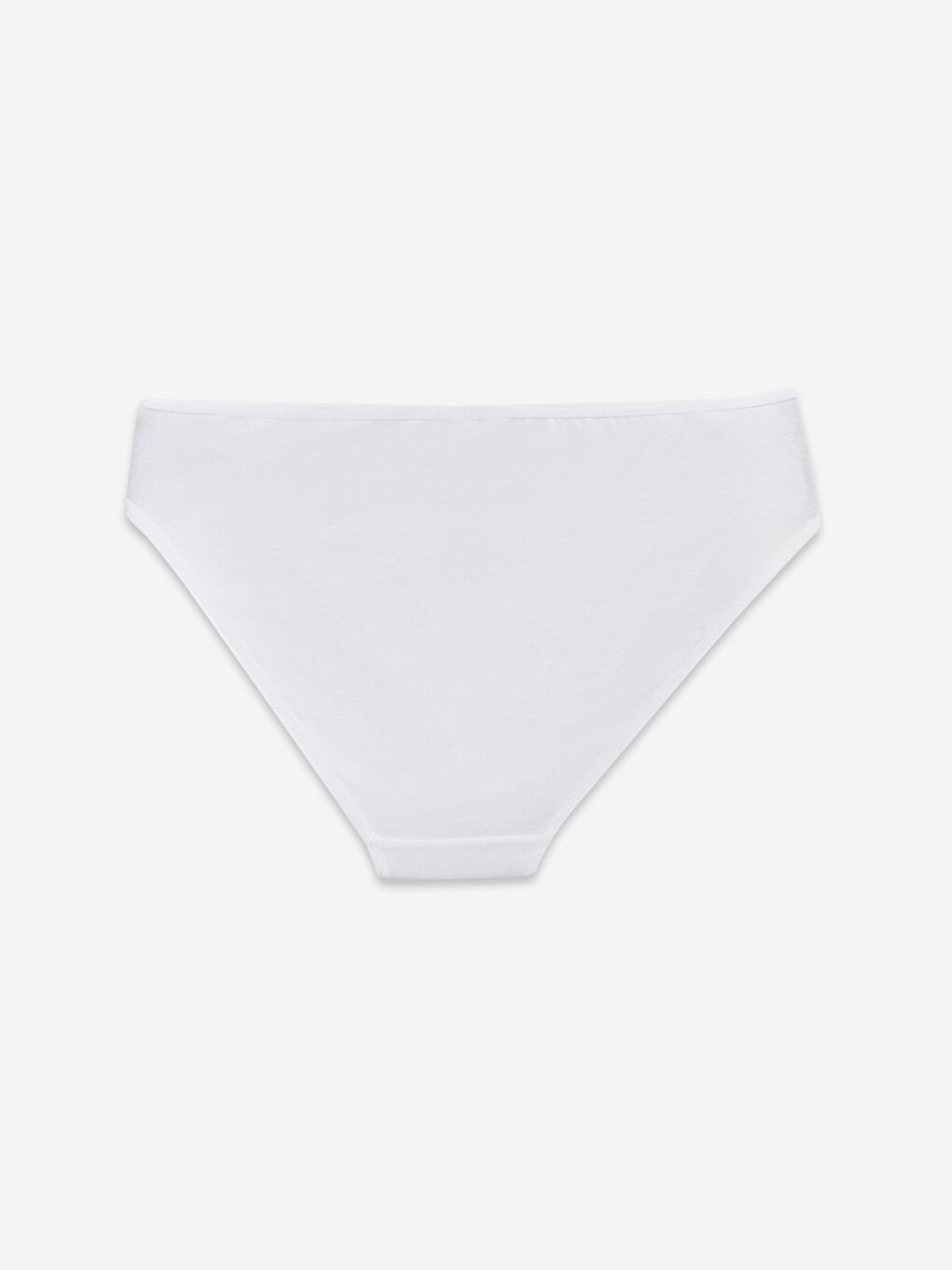 Beyaz Baskılı Bikini Külot-1