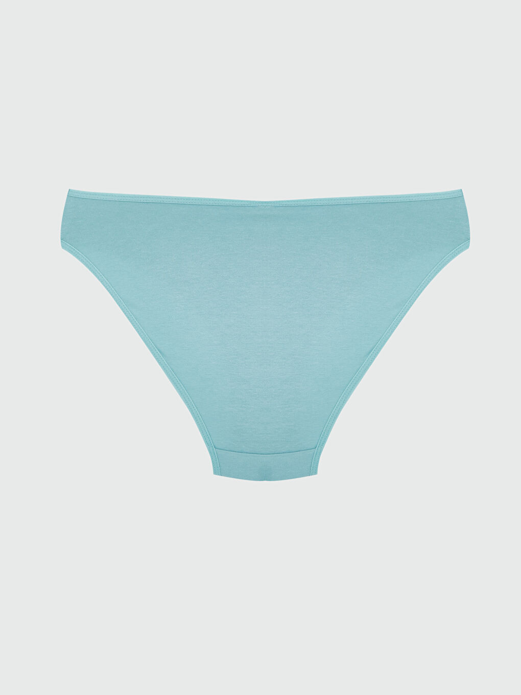 Yeşil Düz Bikini Külot-1