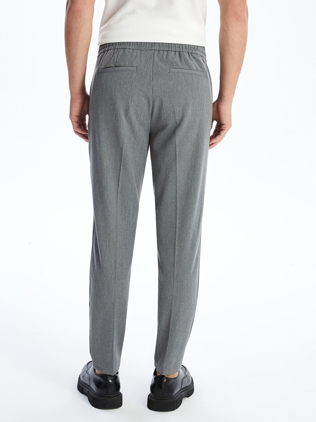 LCW Vision Orta Gri Slim Fit Erkek Pantolon - 3