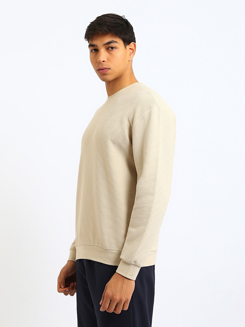 سويت شيرت ياقة دائرية للرجال-3