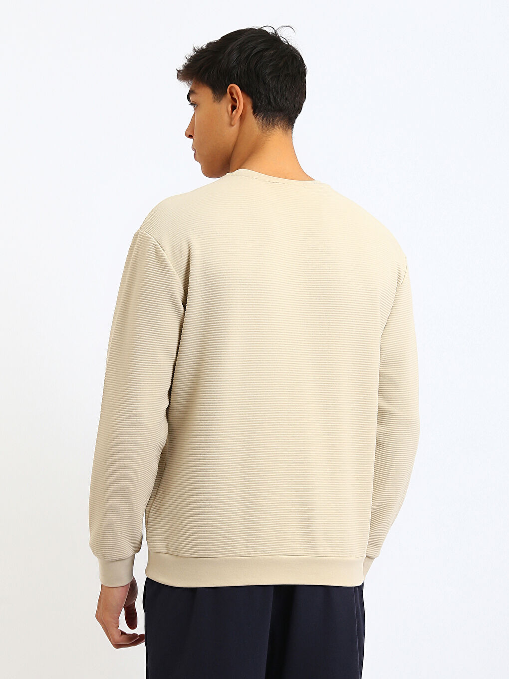 سويت شيرت ياقة دائرية للرجال-4