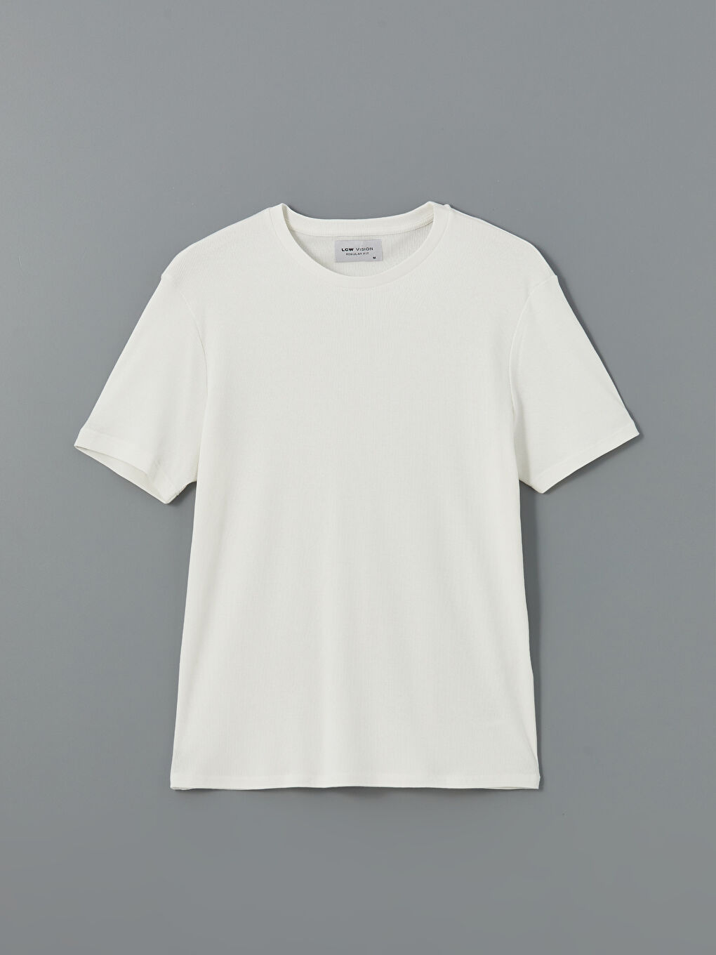 T-shirt à Manches Courtes pour Hommes avec Col Rond-4