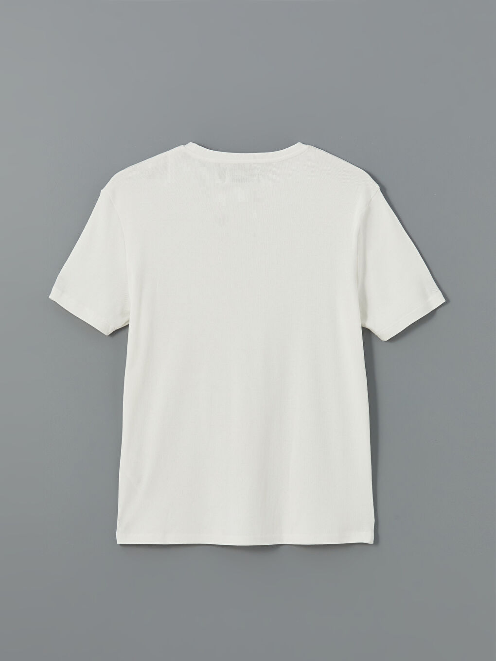 T-shirt à Manches Courtes pour Hommes avec Col Rond-5