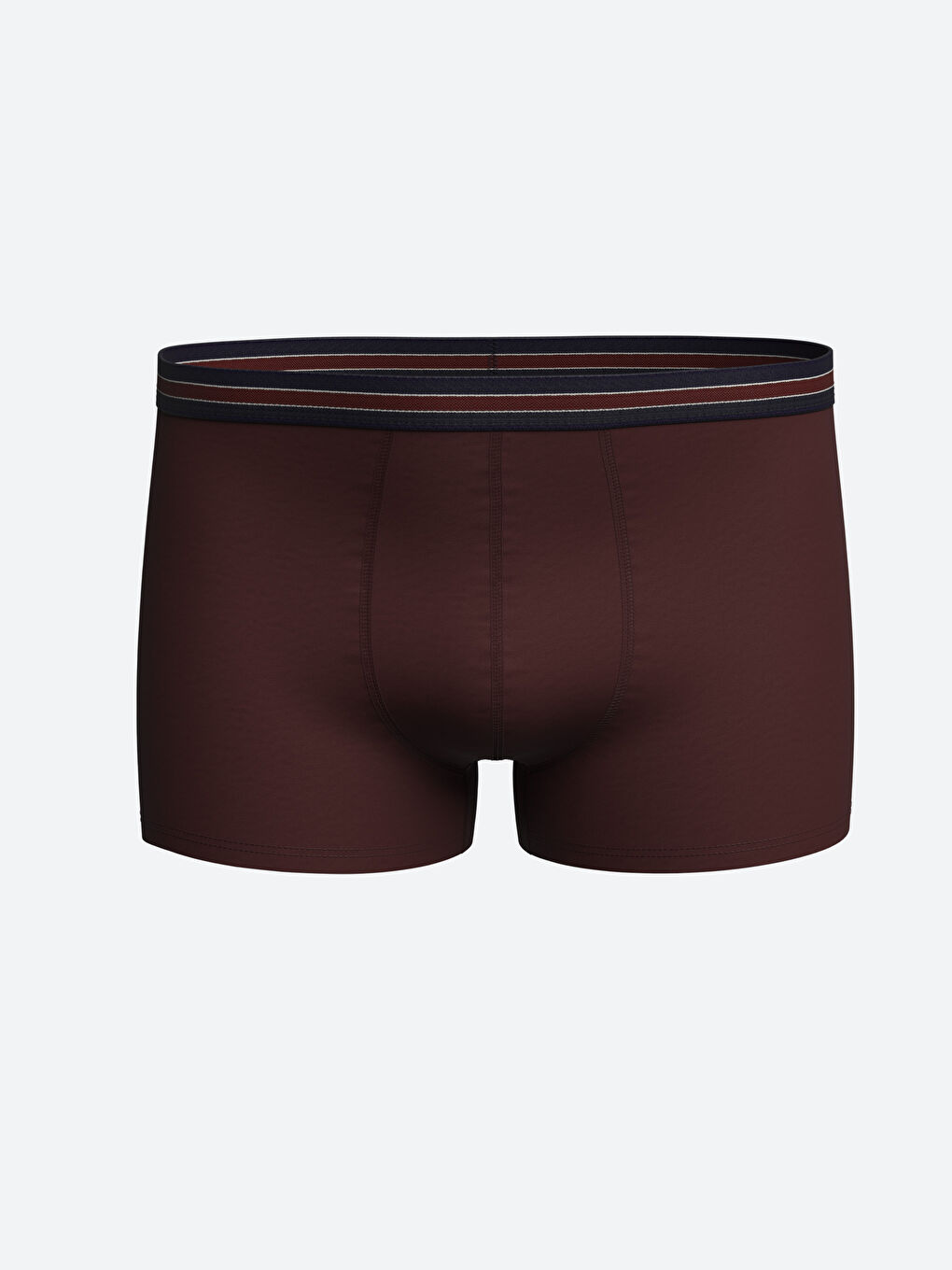 LC WAIKIKI Bordo Standart Kalıp Pamuklu Esnek Erkek Boxer 3'lü - 2