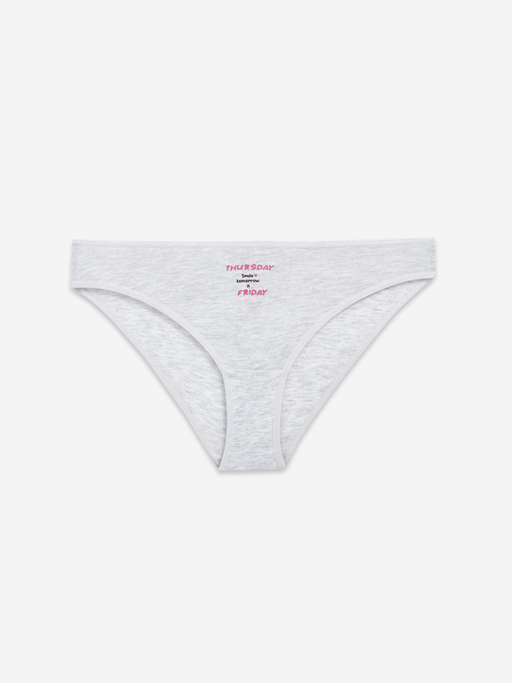 LCW Young Bedruckte Bikini-Slips 5er-Pack -W40984Z8-G3G