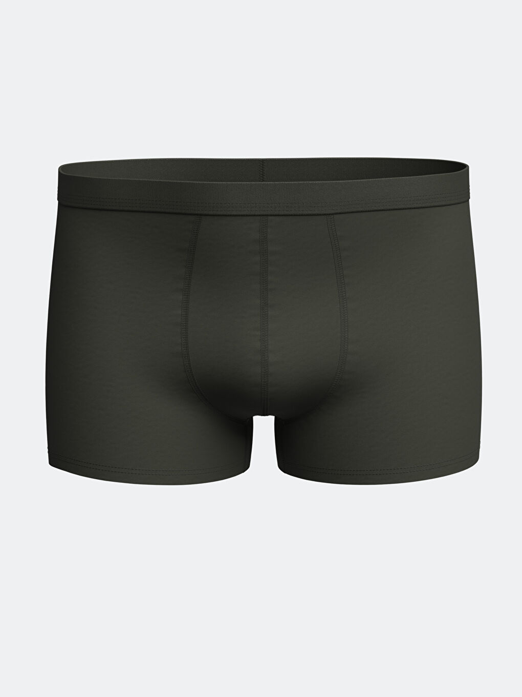 Yeşil Standart Kalıp Pamuklu Esnek Erkek Boxer