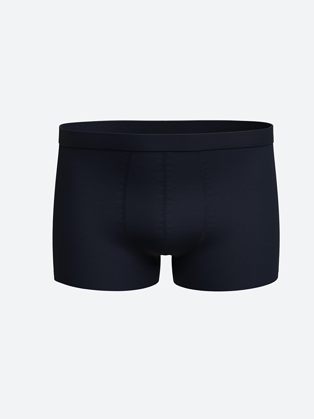 Lacivert Standart Kalıp Pamuklu Esnek Erkek Boxer