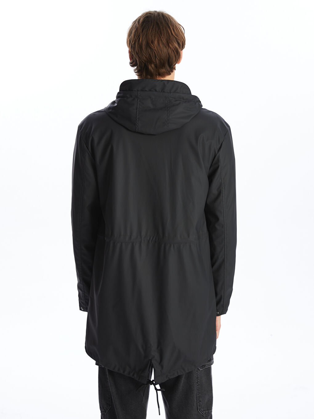 XSIDE Manteau à Capuche Coupe Régulière pour Hommes -W41027Z8-CVL