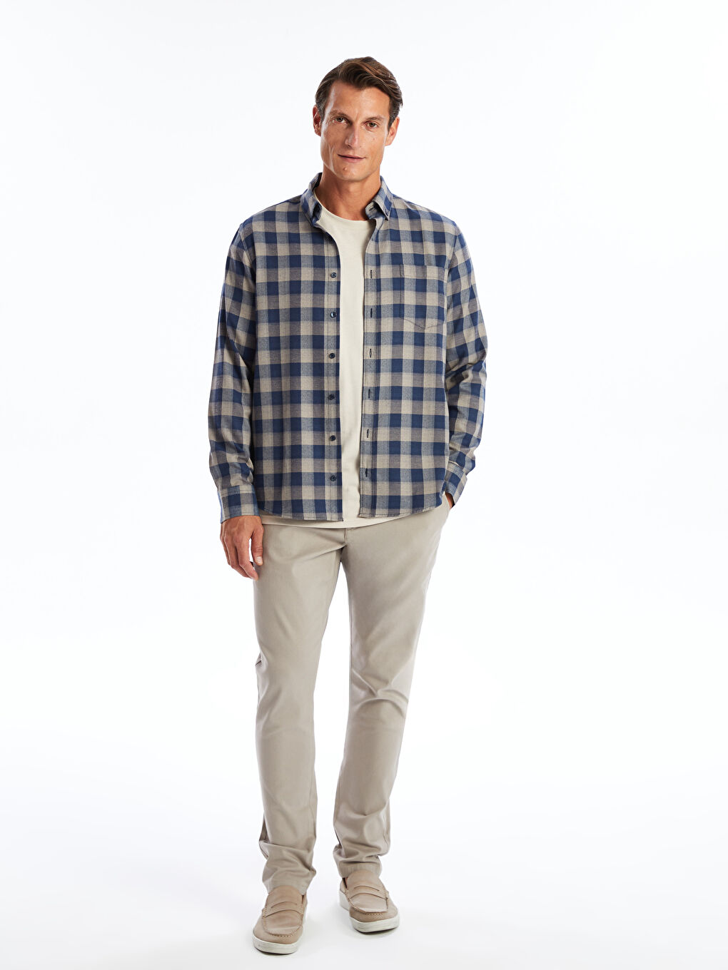 بنطلون تشينو تويل ضيق للغاية للرجال