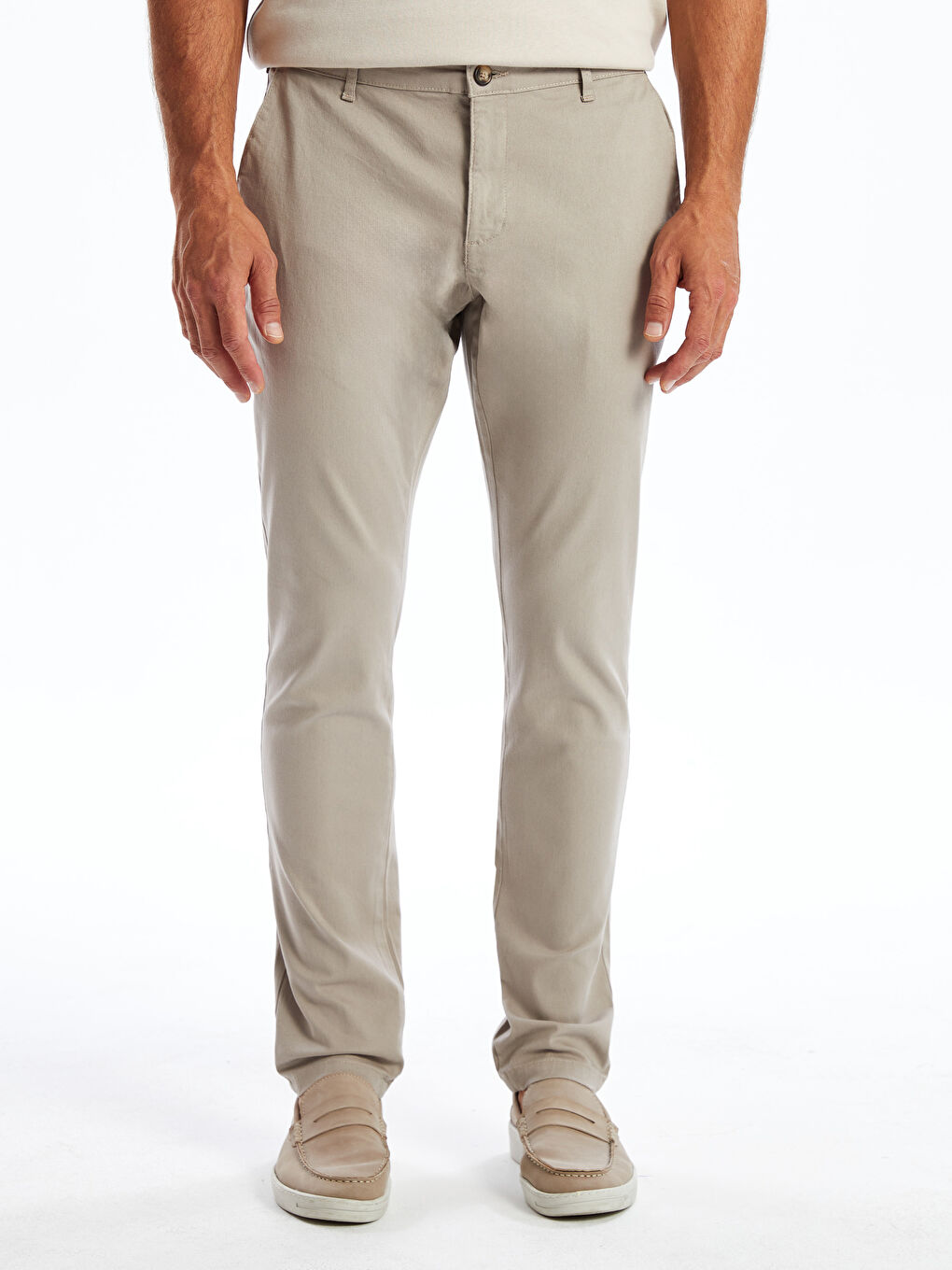 بنطلون تشينو تويل ضيق للغاية للرجال-1