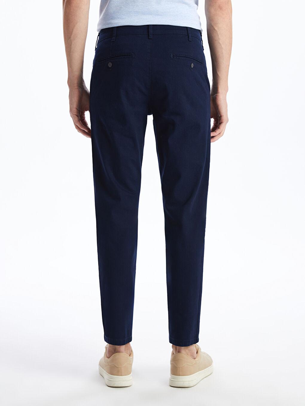 Slim Fit Men's Chino Trousers-3