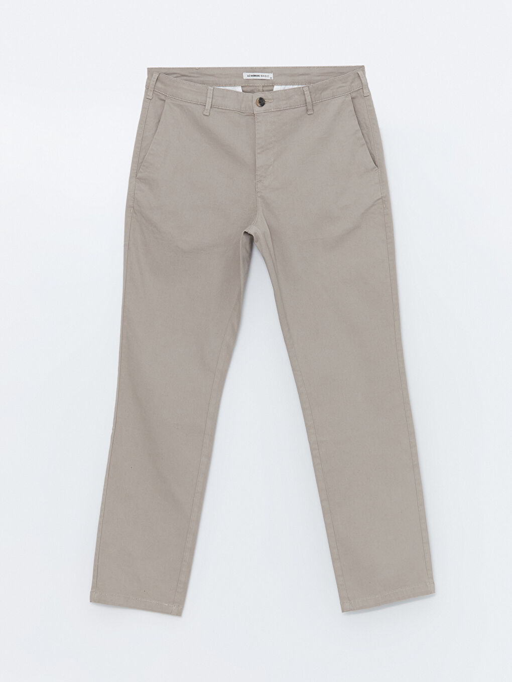 بنطلون تشينو للرجال بقصة عادية-4