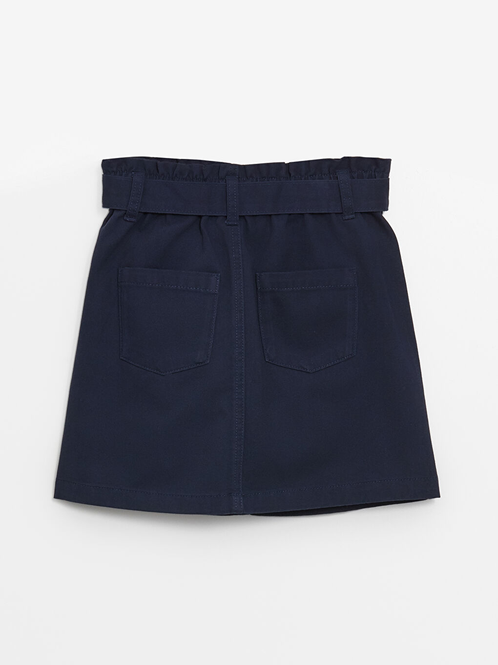 Elastic Waist Girl Skirt -W41044Z4-HRC