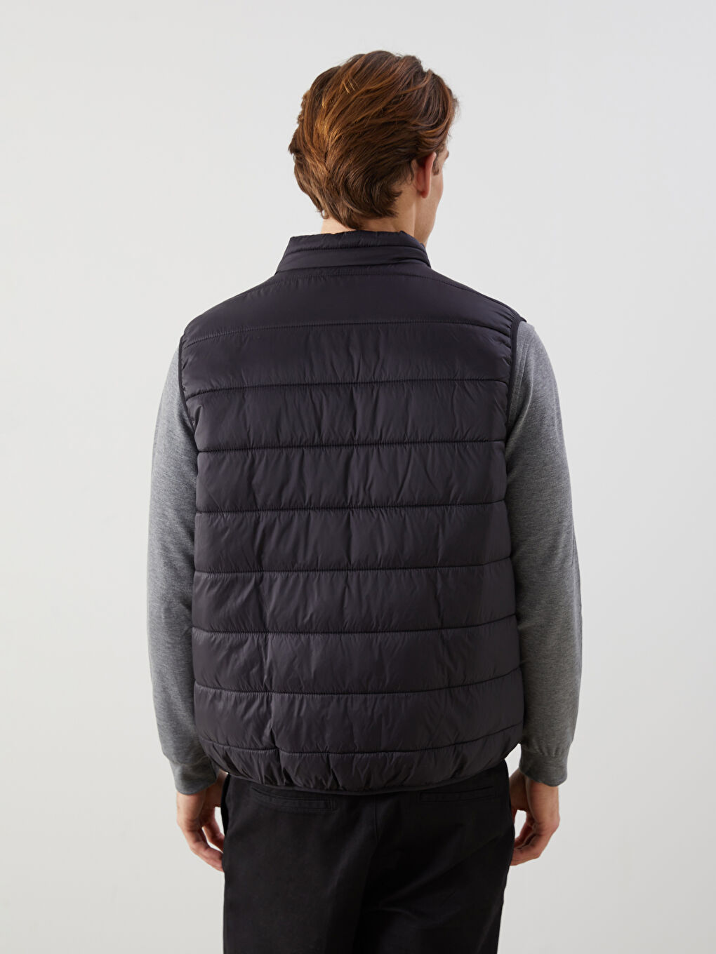 LCWAIKIKI Classic Standard Fit Funnel Neck Men's Puffer Gilet -W41073Z8-CVL