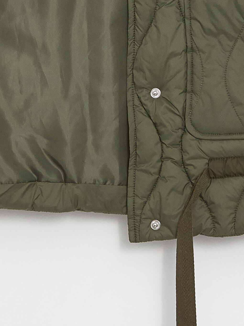 Prsluk za Žene sa Uspravnom Kragnom i Uzorkom, Preveliki Puf-7