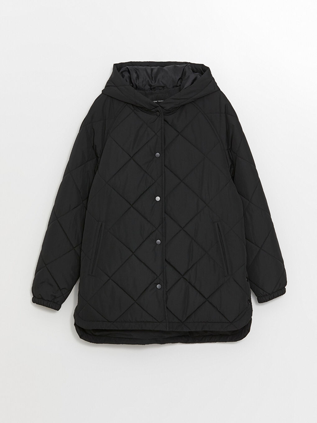 LCW Vision Hooded Quilted Women's Puffer Coat -W41120Z8-CVL