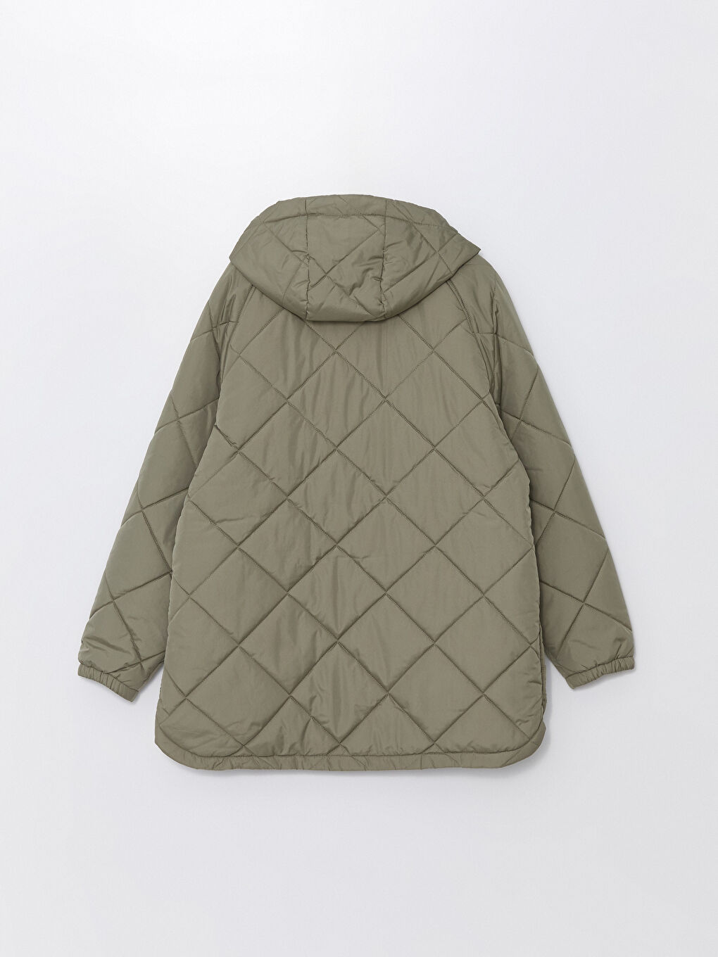LCW Vision Manteau Bouffant Matelassé à Capuche pour Femmes -W41120Z8-Y6X