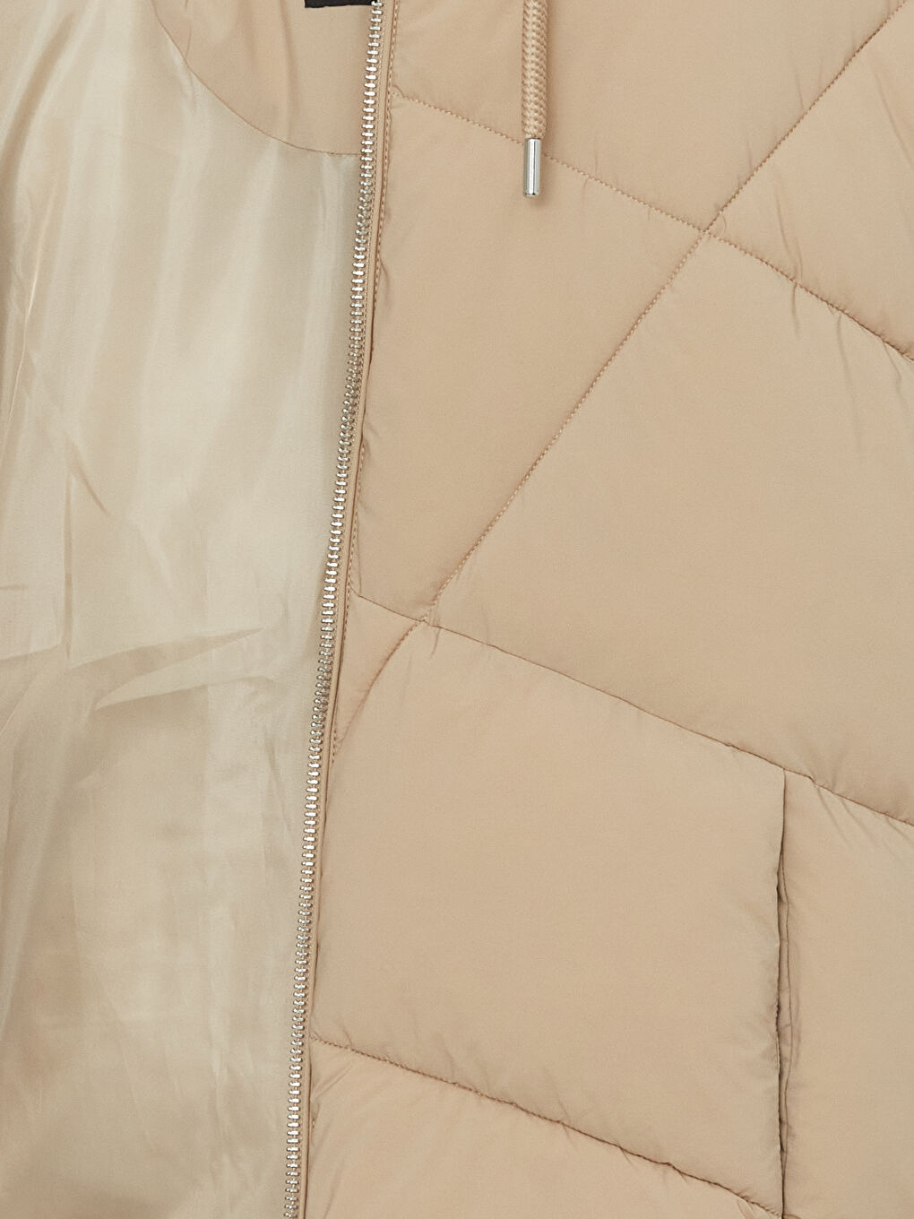 LCW Vision Mit Kapuze Schlichter Oversize Steppmantel für Damen -W41133Z8-V56