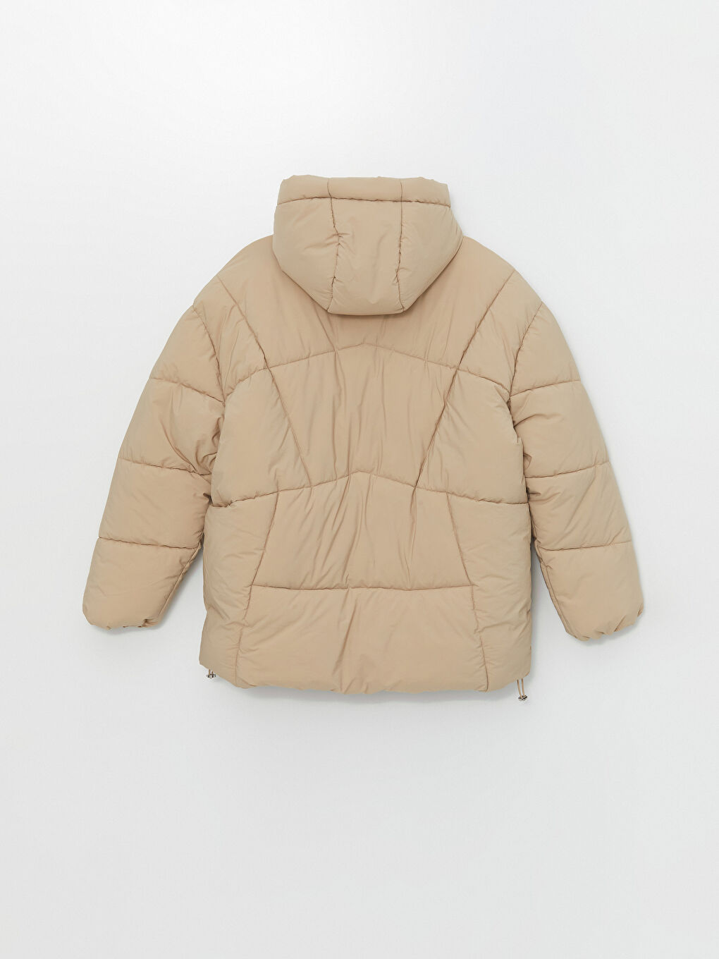 LCW Vision Mit Kapuze Schlichter Oversize Steppmantel für Damen -W41133Z8-V56
