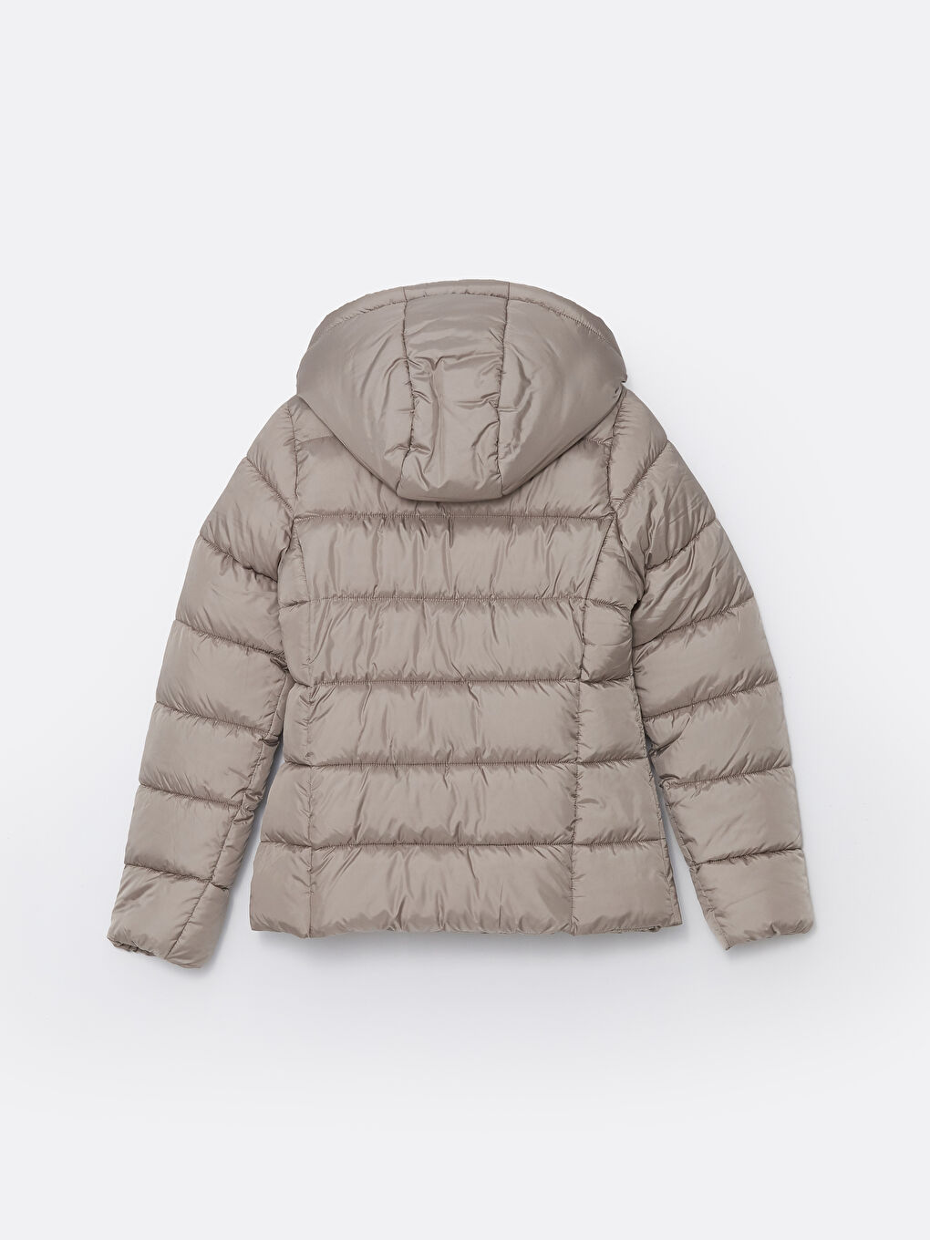 Geacă Matlasată cu Glugă pentru Femei-6