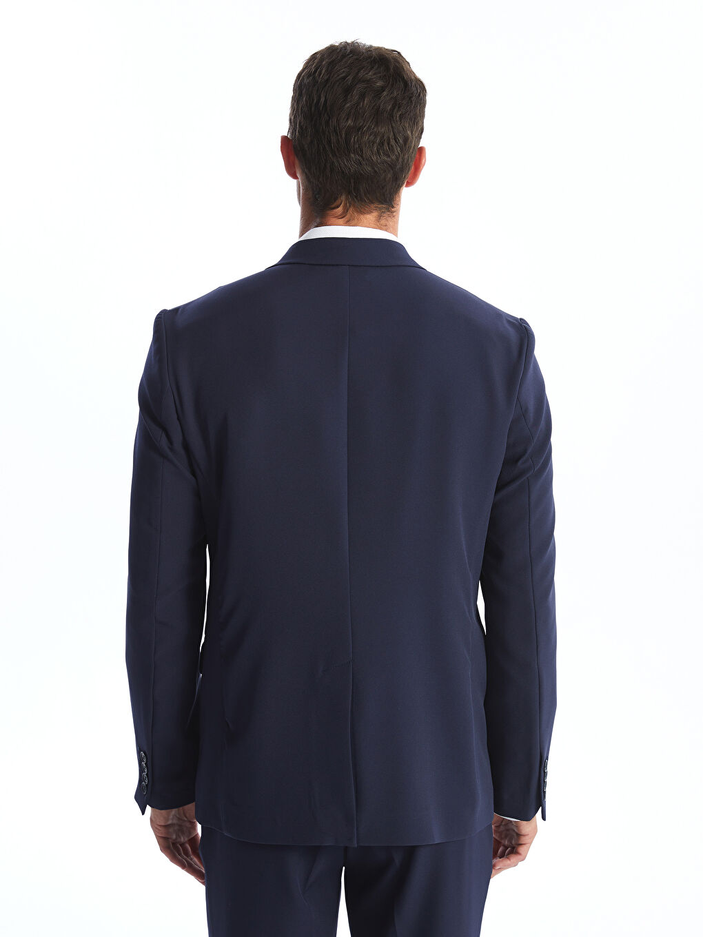 LCWAIKIKI Formal Lacivert Standart Kalıp Erkek Blazer Ceket - 3