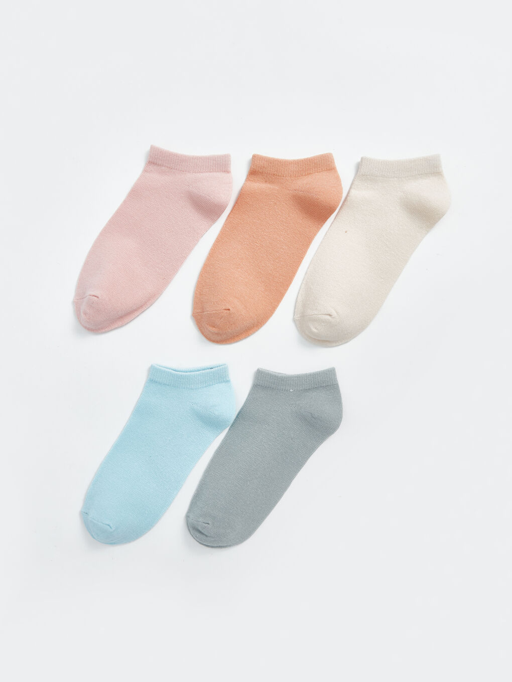 Women's Plain Trainer Socks 5 Pack