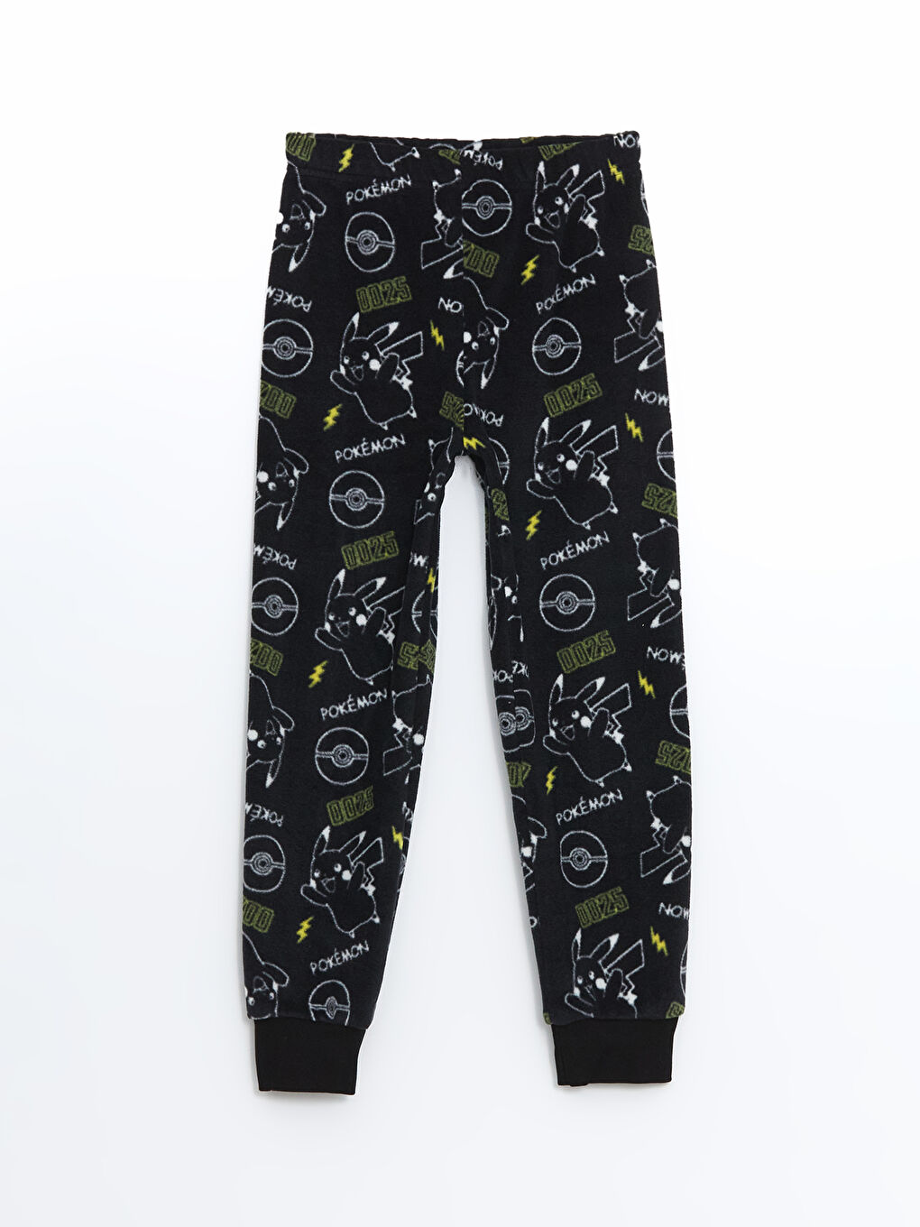 LCW Kids سێتی بیجامە پۆلار چاپکراوی پیکاچو یه‌خه‌ خڕ بۆ کوڕان -W41337Z4-CVL