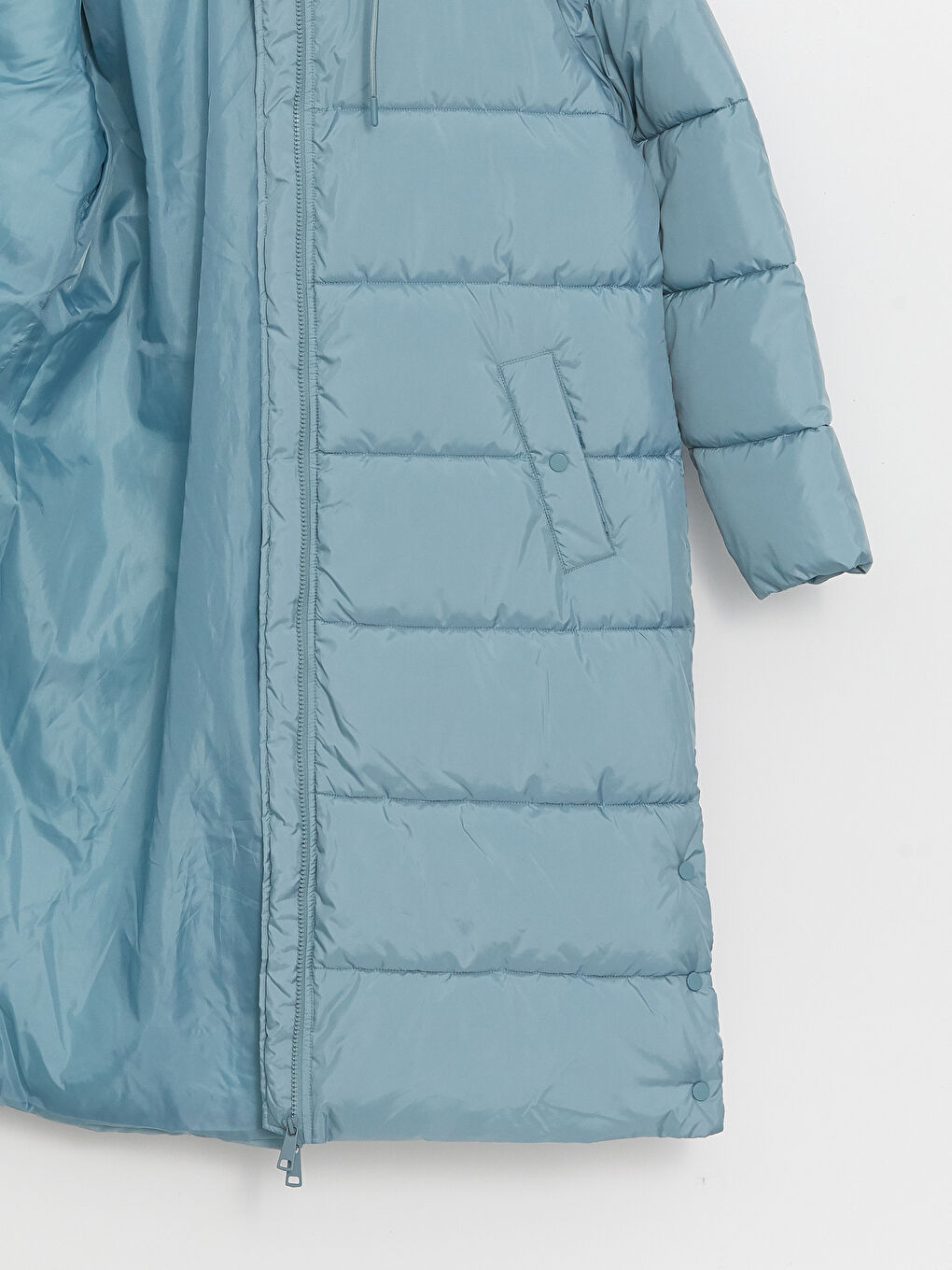 Hooded Oversize Women's Puffer Coat-7