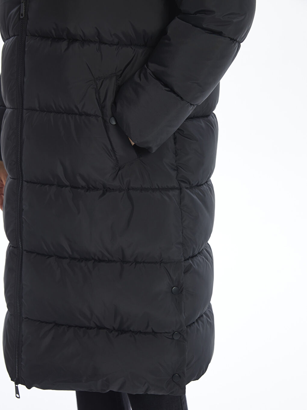 Hooded Oversize Women's Puffer Coat-2
