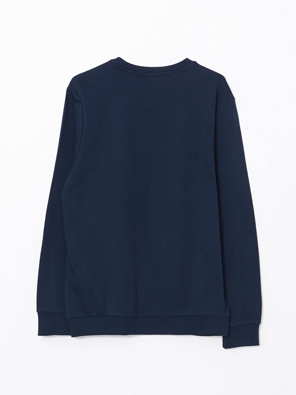 Crew Neck Long Sleeve Printed Men's Sweatshirt-5