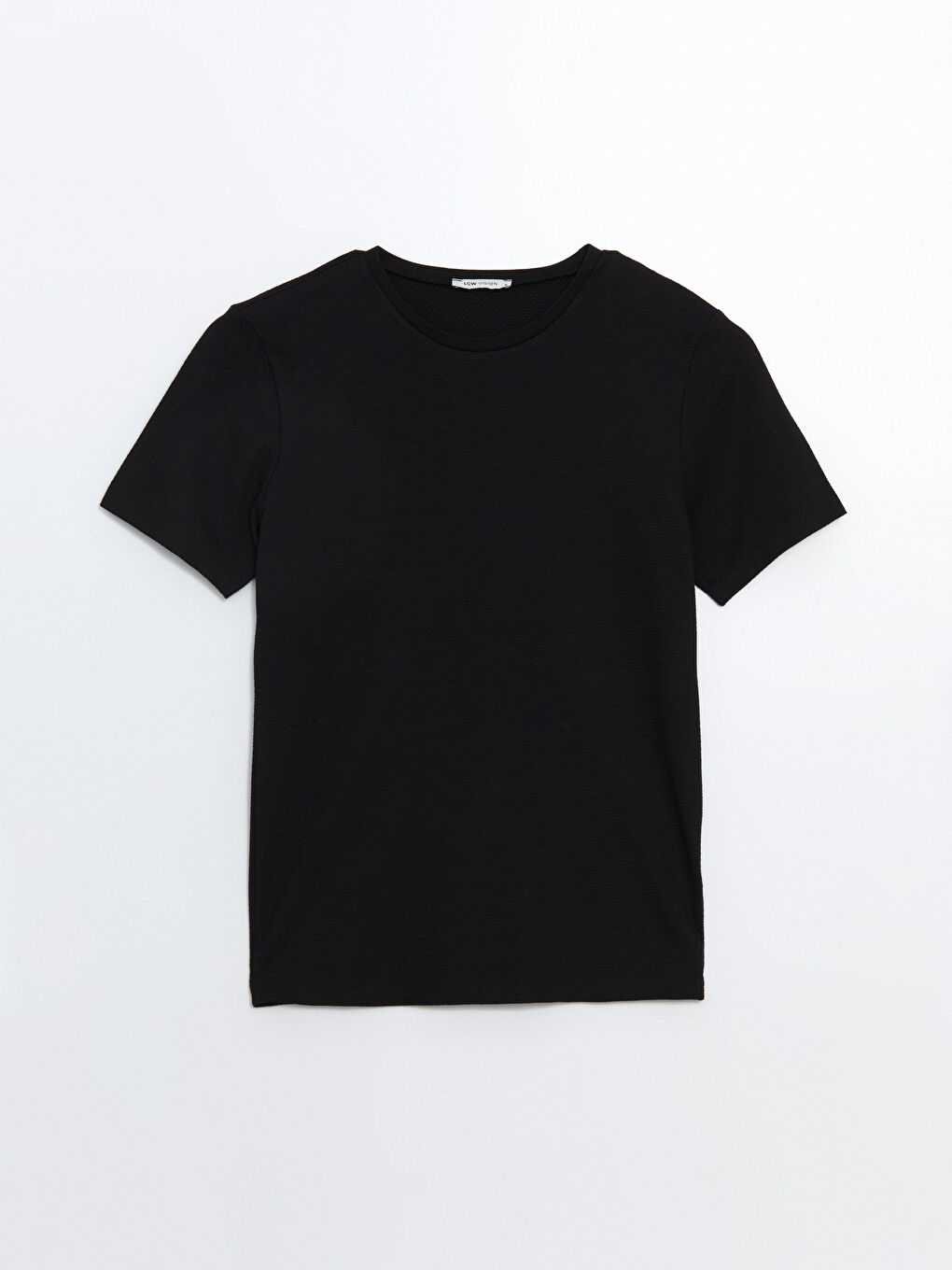 تيشيرت رجالي بياقة دائرية قماش جيرسي-4