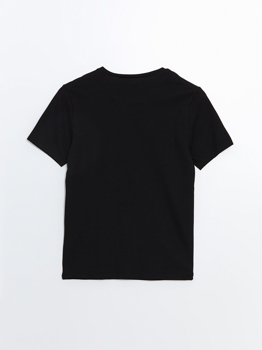 تيشيرت رجالي بياقة دائرية قماش جيرسي-5