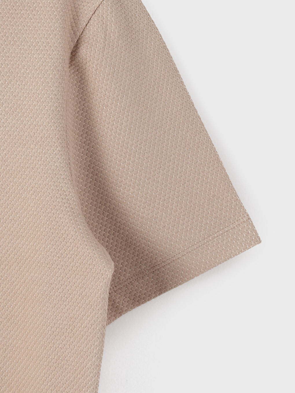 تيشيرت رجالي بياقة دائرية قماش جيرسي-2