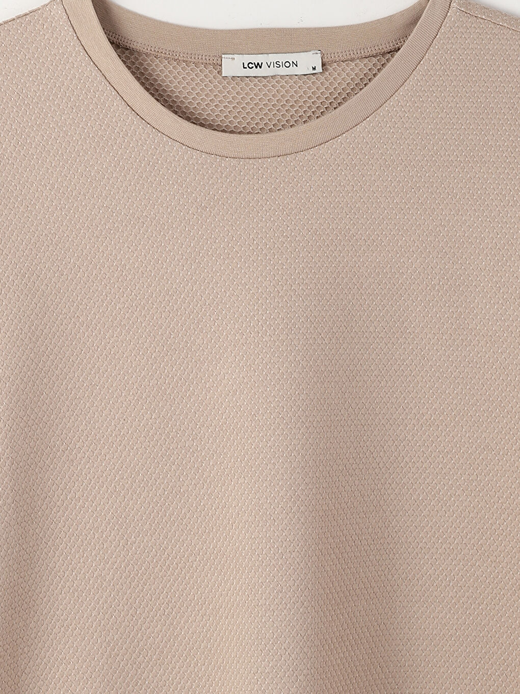 تيشيرت رجالي بياقة دائرية قماش جيرسي-3