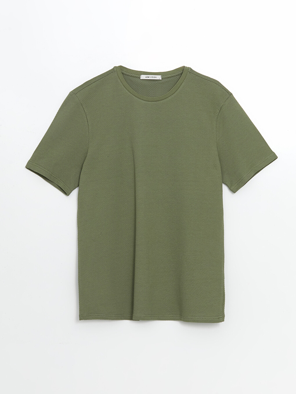 T-shirt Pour Hommes En Jersey À Col Rond-4