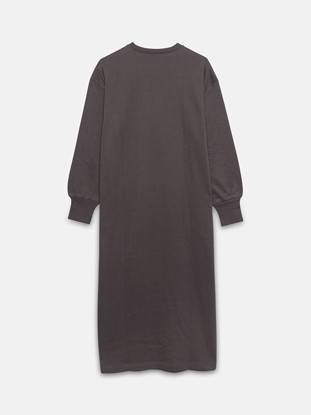 Crew Neck Women's Sweatshirt Dress -W41582Z8-JTW