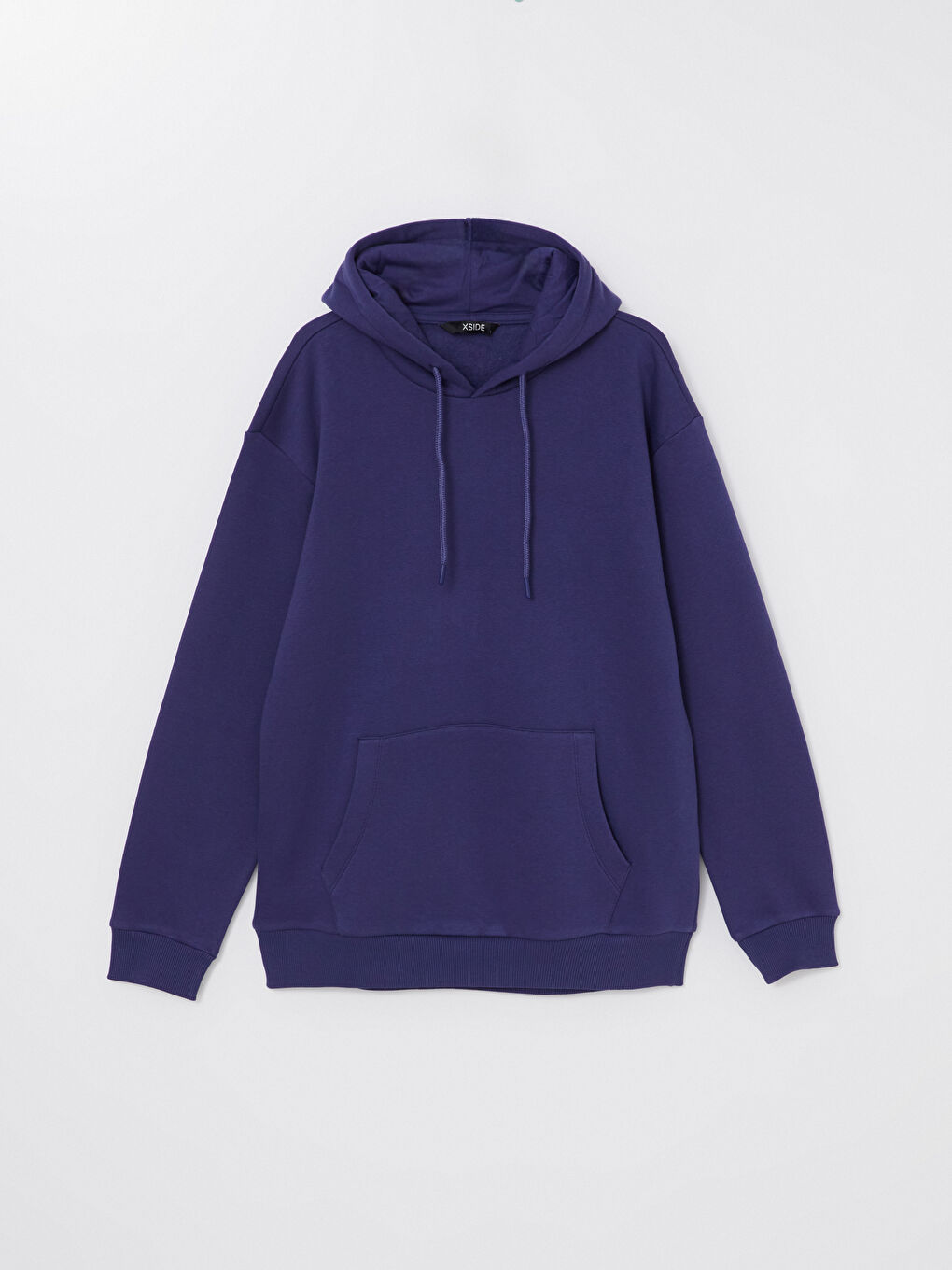 LCW Casual Açık Lacivert Uzun Kollu Erkek Hoodie - 4